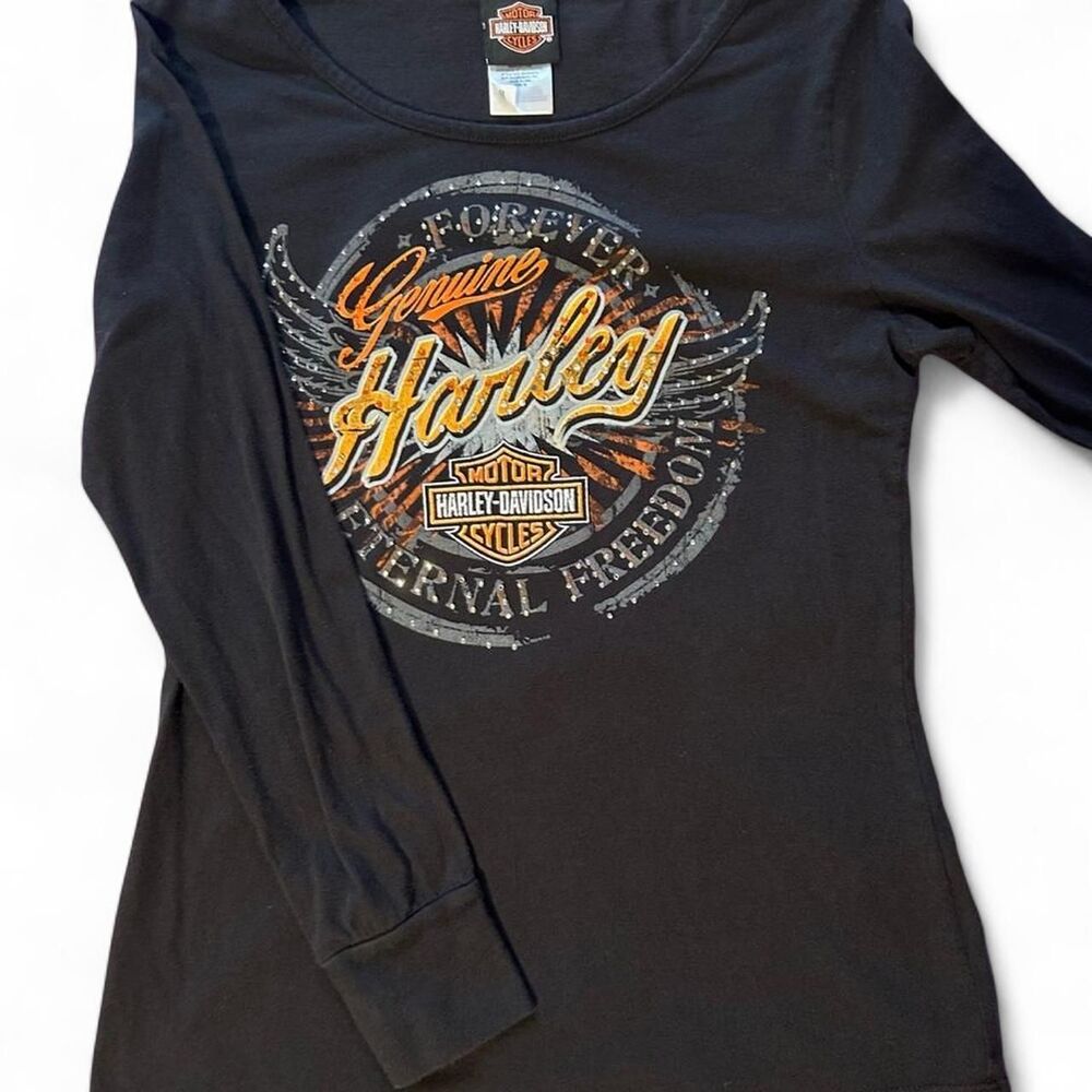 Harley-davidson Women's Black Shirt